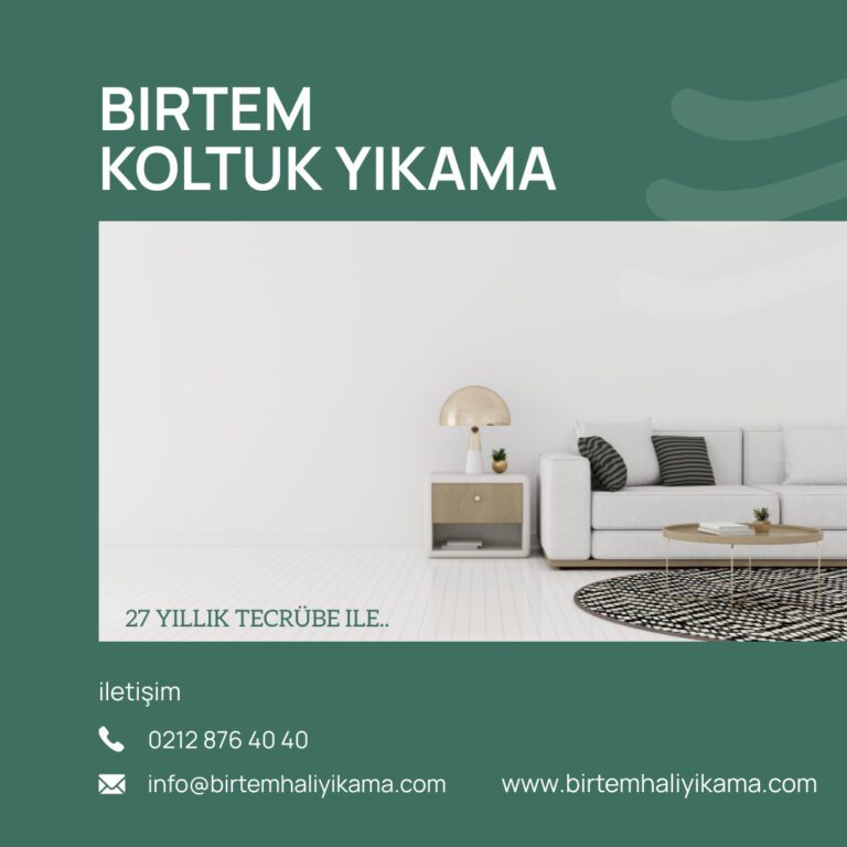 birtem halı yıkama